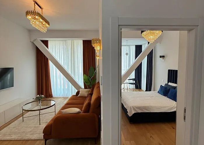 Walter Loft Luxury Residence- Self Check-in & Underground Parking Lägenhet Bukarest